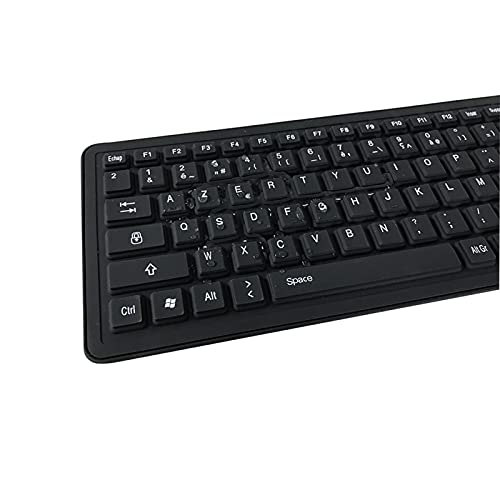 Meega Tech Foldable Silicone Keyboard Usb Wired French Layout Keyboard Waterproof Rollup Keyboard For Pcnotebooklaptop, Black, 4.9Inch*15.9Inch*0.4Inch #TOP1
