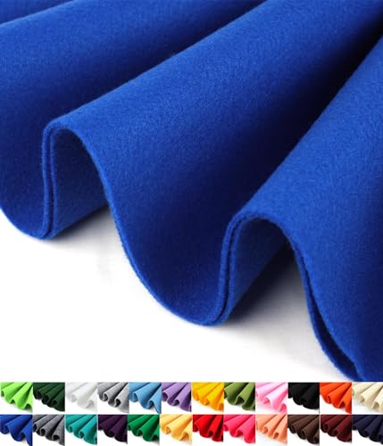 Image of Barcelonetta | Felt Fabric | 36 inchX 36 inchSquare | 1.6mm Thick | Acrylic & Soft | Felt by The Yard | Felt for DIY Crafts, Projects, Sewing (Royal Blue, 36 inchX 36 inch)