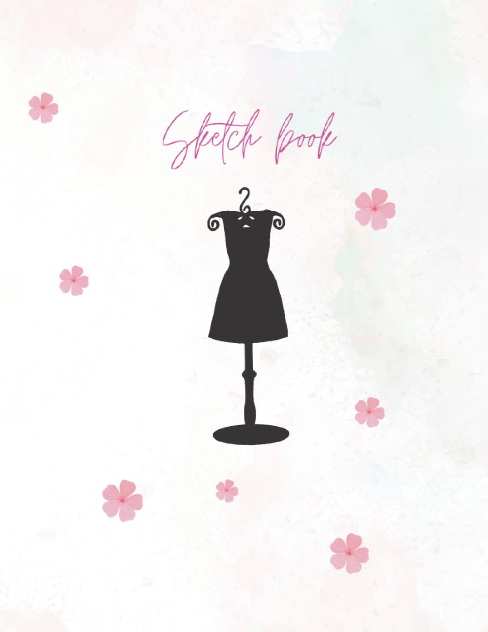 8.5x11 inch 100 Pages – Sketch book - Fashion design - Stylish design – Get creative and keep record of your ideas and designs – Be sure to check out ... designs: Great gift for fashion lovers