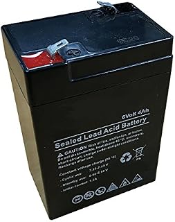 electrosmart Sealed Rechargeable Lead Acid Battery 6v 4Ah / 4000mAh