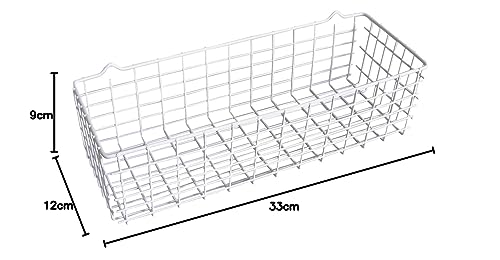 Metaltex 361700 Allzweckkorb, Weiß, 12 x 33 x 9 cm