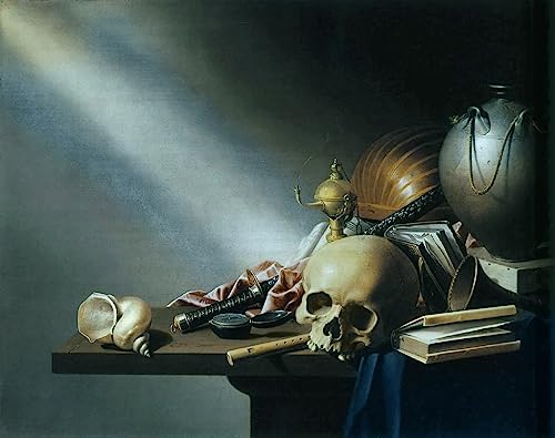 Art mural Harmen Van Steenwyck affiche nature morte de musée