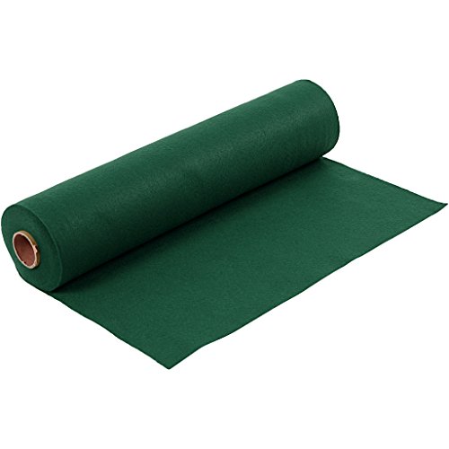 45028 Create Craft - Fieltro (5 m), color verde oscuro