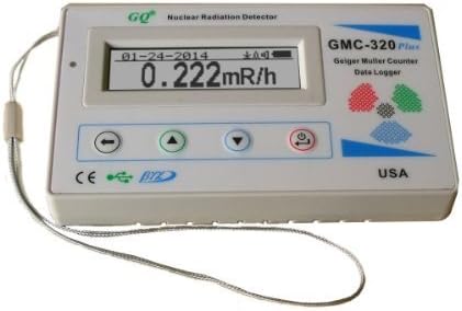 New GQ GMC-320 Plus Geiger Counter Nuclear Radiation Detector Data Recorder Beta Gamma x-Ray Test Equipment