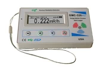 GQ GMC-320 Plus Geiger Counter Nuclear Radiation Detector Data Recorder