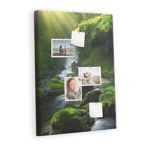 Tableau en liège Cascade pour décorer le bureau et afficher vos photos de famille
