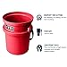 YETI Loadout 5-Gallon Bucket, Impact Resistant Fishing/Utility Bucket, Rescue Red