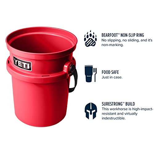 Image of YETI Loadout 5-Gallon Bucket, Impact Resistant Fishing /Utility Bucket