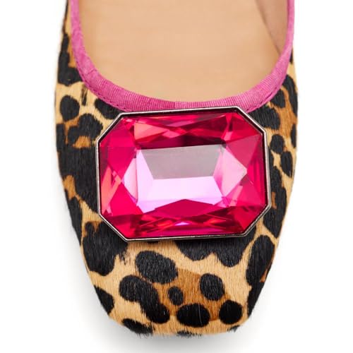 Ballerines cuir imprimé léopard Gioseppo Clyman - 4