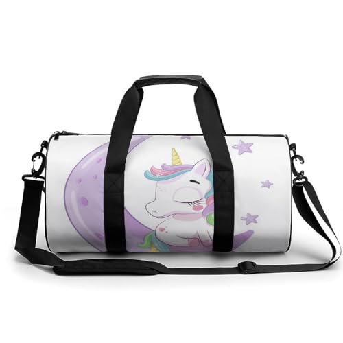 Sac de voyage licorne lune, le cadeau idéal pour le weekend