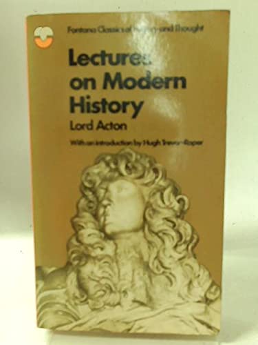 LECTURES ON MODERN HISTORY B000S5JO7W Book Cover