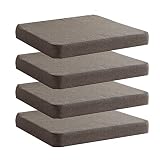 Chair Cushion for Dining Chairs with Ties 4 Pack Non Slip Memory Foam Kitchen Room Chair Pads 17x16