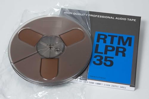 Amazon | オープンリールテープ RTM LPR35 1/4インチ幅 7号
