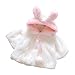 Muxika Fashion Baby Girl Fur Winter Warm Coat Cloak Jacket Thick Warm Clothes (Age:0~9 Month, White)