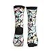 Geoocii Wrestling Fight Novelty Mid-Calf Socks Casual Crazy Funny Dress Sports Socks For Women Men Teens Gift