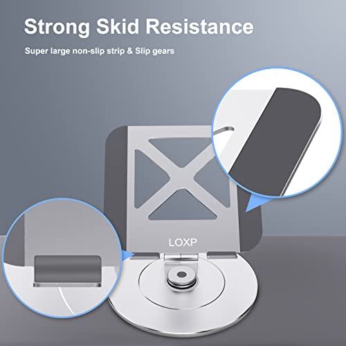 LOXP-Aluminum-Swivel-Laptop-Stand-for-Desk360-Rotating-Laptop-Stand-Adjustable-Height-Adjustable-Laptop-Stand-Swivel-Portable-Laptop-Stand-Rotating-Fits-for-All-10-17-MacBooksLaptops