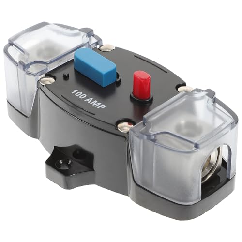 Disjoncteur ampèremétrique 100a anti-surcharge pour sécuriser les ampoules LED et l'audio auto