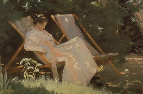 Affiche Toile Krøyer portrait art décoration murale pour maison et bureau