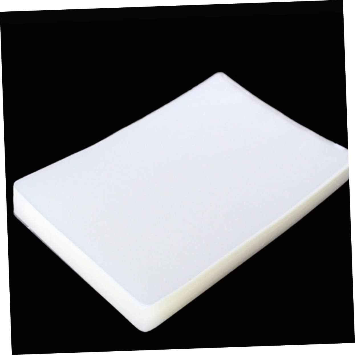 Thermal Laminating Sheets Pouches 100 Pack A4 Size Laminating Pouches Photo Sealer Film Waterproof Sturdy for Home Office School