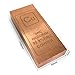 Solid Copper Bar 1 KG(2.2lb) | 99.9% Pure Copper (Cu 999) | Decorative Collectible Ingot for Display, Crafts & Educational Use