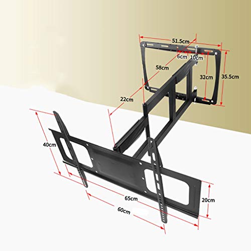 Support mural pour téléviseur 42-70 pouces pour éviter les chutes d'écran