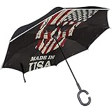 Einfache Aufbewahrung: Er kann für sich allein stehen, ideal, wenn Sie Ihren Regenschirm nirgends abstützen können. Es hält auch den nassen Teil des Regenschirms im Inneren, sobald Sie ihn geschlossen haben, damit die Dinge nicht tropfen, wenn Sie ihn nach dem Betreten des Raums weglegen.