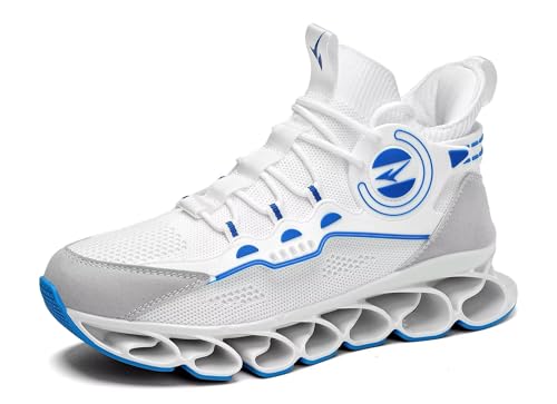 Image of Men's Running Shoes Fashion Sneakers Breathable Blade Non Slip Walking Shoes Gym Sport Trainer Athletic