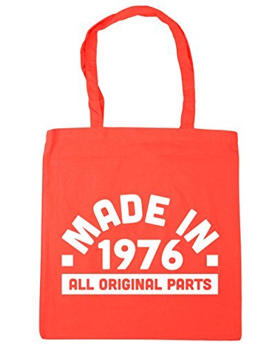 Hippowarehouse Made in 1976 Tote Shopping Gym Beach Bag 42cm x38cm, 10 litres