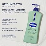 Vaseline Intensive Care Body Lotion for Dry Skin Soothing Hydration Lotion Made with Ultra-Hydrating Lipids + 1% Aloe Vera Extract to Refresh Dehydrated Skin 20.3 oz, Pack of 3 (packaging May Vary) - Image 4