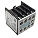 3RH1911-1FA40 | SIEMENS Auxiliary Contact Block, 4NO, Screw Terminal, Size S00, for Auxiliary and Motor CONTACTORS