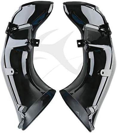 Miniatura 8 de TCT-MOTORPARTS Nuevo tubo de admisión de aire Ram negro tubo conducto izquierda y derecha para Yamaha YZF R1 2004-2006