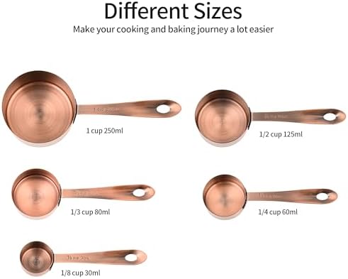 Viwehots Measuring Cups and Spoons - Thumbnail 4