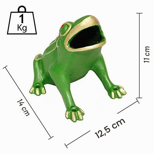 CADENAS ® - Jeu de la Grenouille “Basique” de Fonte, (ou Jeu de Tonneau): 1 Grenouille et 10 palets (ou disques)