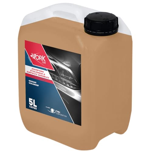 WORKCAR | Shampoing voiture ecologique Pro - Surface Sensible