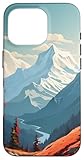 Cliquez sur la marque pour voir d'autres beaux designs. Mountain Peak Minimal Landscape Nature. Parfait pour les personnes qui aiment l'aménagement paysager et qui recherchent des accessoires de randonnée en montagne