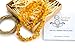 Amber Guru Baltic Amber Necklace (Authentic, Certified) - 12.5 inches - Unisex Jewelry - Raw/Unpolished Real Amber Beads - Proud to Deliver Genuine Baltic Sea Wonder Handmade (Honey)