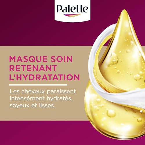 Palette, coloration permanente creme soin, couverture 100% cheveux blancs, couleur longue duree jusqu’a la prochaine coloration, 8.7 (7.7) blond terracotta – vue 4
