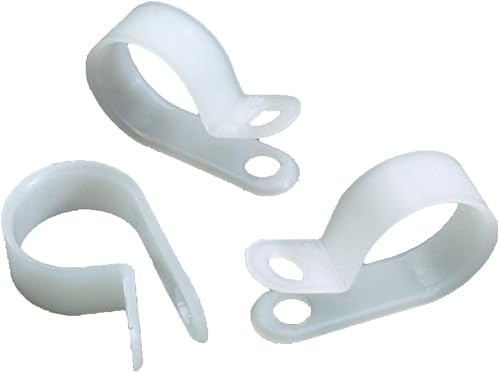 Burndy CH24C Cable Hanger, #10 Mounting Screw, 0.5" Width, 1
