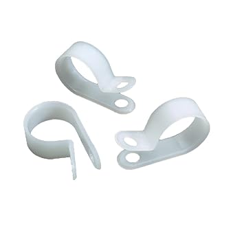 Burndy CH2C Cable Hanger, 10 Mounting Screw, 0.375" Width, 0.125" Bundle Diameter Pack of 4000