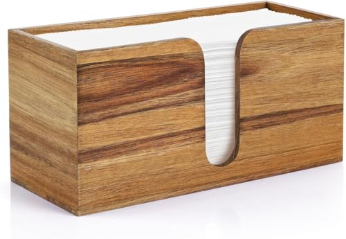 1PCS Acacia Wood Paper Towel Holder for Bathroom