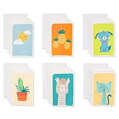 Animals Blank Card Bundle, 48-Count