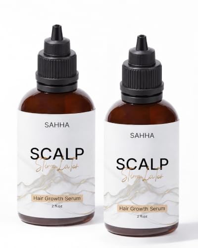 Image of Hair Growth Serum Scalp Stimulator for Fuller-Looking Hair & Healthy Scalp | Formula with Cold-Pressed Rosemary, Mint & Grapeseed Oils, Non-Greasy Leave-In Scalp Treatment for Women and Men, 120 mL