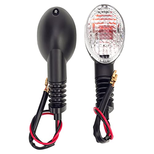 MOACCE バイク用 ウインカー バルブ ターンシグナル フロント リア 1セット 2個 適用車種 VN650 EX250R KLX250 S NINJA 250 R KLX250SF VN650 Vulcan S YAMAHA XT660 X R MT