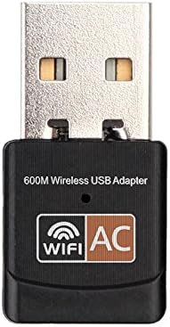 600Mbps Wireless USB WiFi Adapter for PC,AC600M USB WiFi Dongle 802.11ac Wireless Network Adapter with Dual Band 2.4GHz/5Ghz for Desktop Laptop Support Windows 10/8/7/XP, MAC OS,Linux etc
