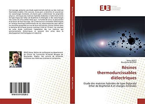 Résines thermodurcissables diélectriques: Etude des matrices hybrides de type Diglycidyl Ether de Bisphénol A et charges minérales