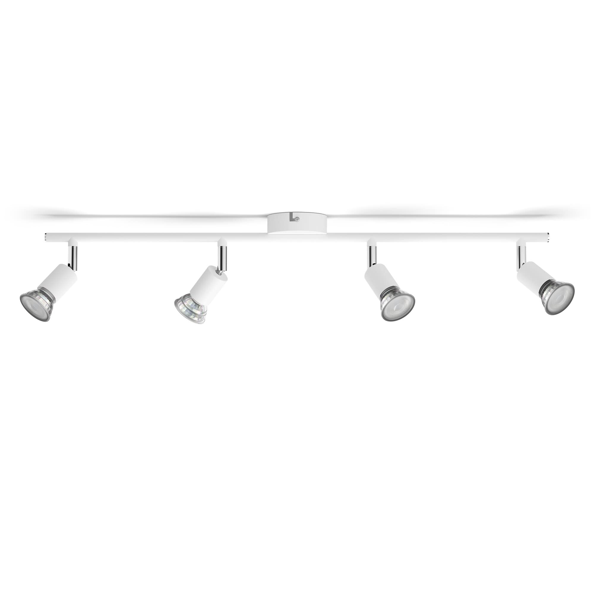 PHILIPS Foco LED Limbali Integrado, 4 Puntos de Luz, 50W, Blanco