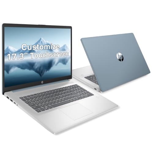 Image of HP 17.3 inch Touchscreen Laptop w / Microsoft 365, 16GB RAM, 1TB SSD+128GB UFS