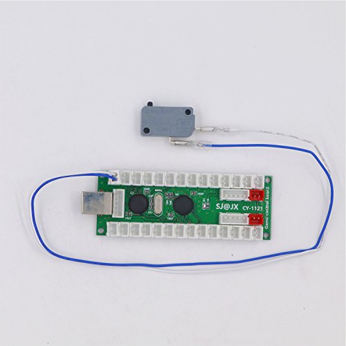 Contrôleur Arcade USB 2 Joueurs SJ@JX Zero Delay MAME Retropie PC
