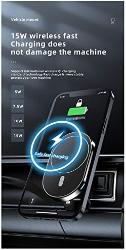 bhvxw 15w magnetic car charger mount mini fast charging charger car phone holder color onecolor