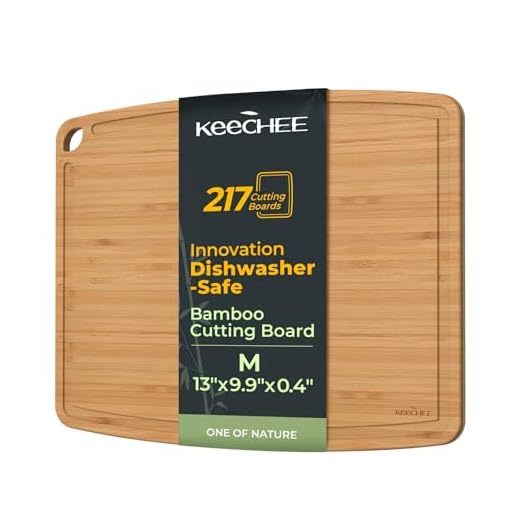 Bamboo Cutting Board with Juice Groove
